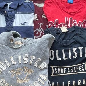 Bundle of 5 Hollister Shirts
